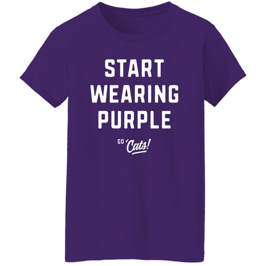 SWP Women's Regular Fit T-Shirt Purple by Strange Allies