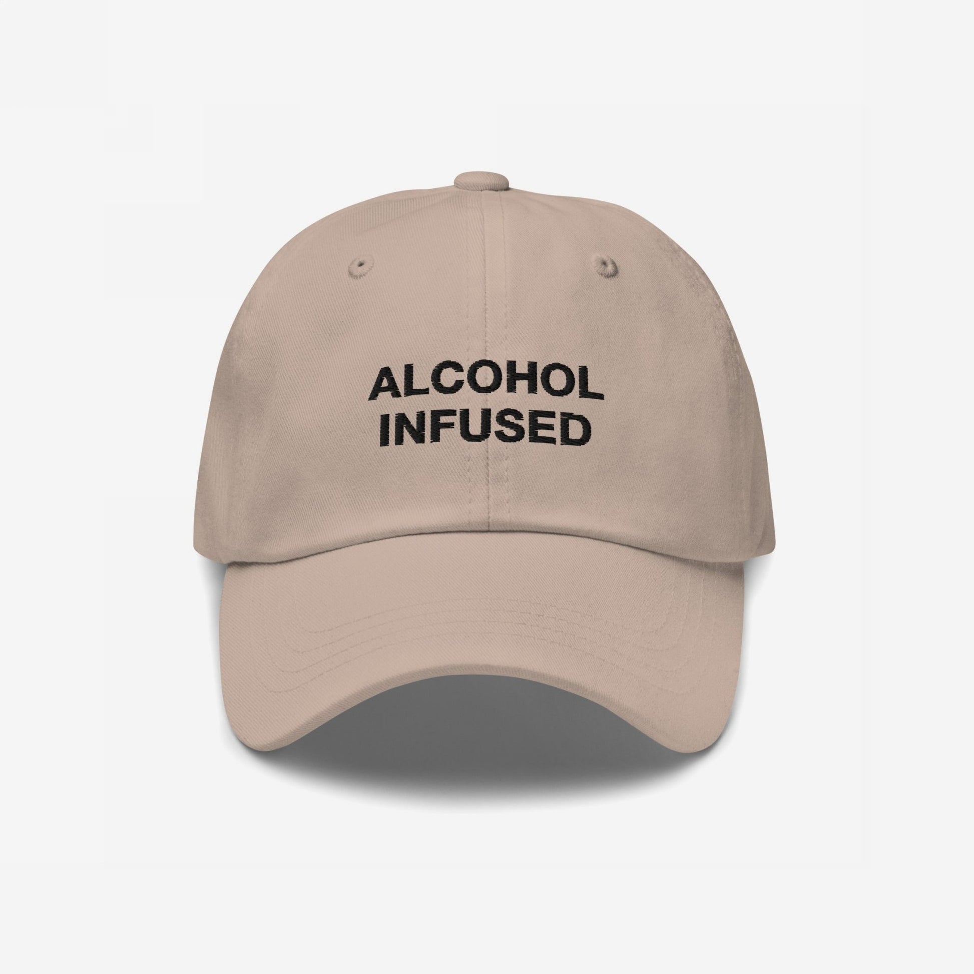 Alcohol Infused Hat Dad Hat Tan by Strange Allies