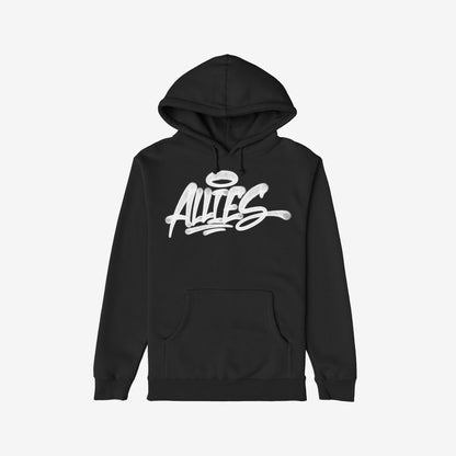 Allies Handstyle Hoodie Black by Strange Allies