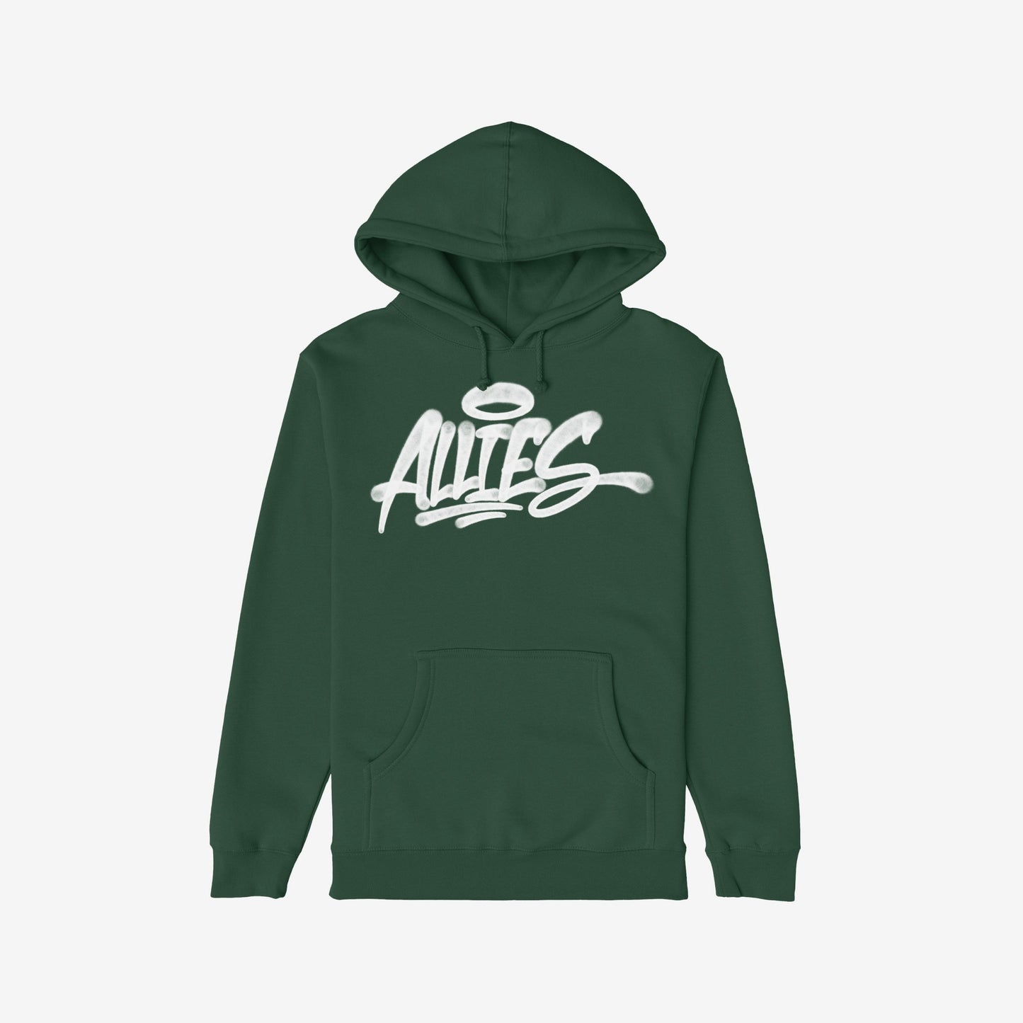 Allies Handstyle Hoodie Dark Green by Strange Allies