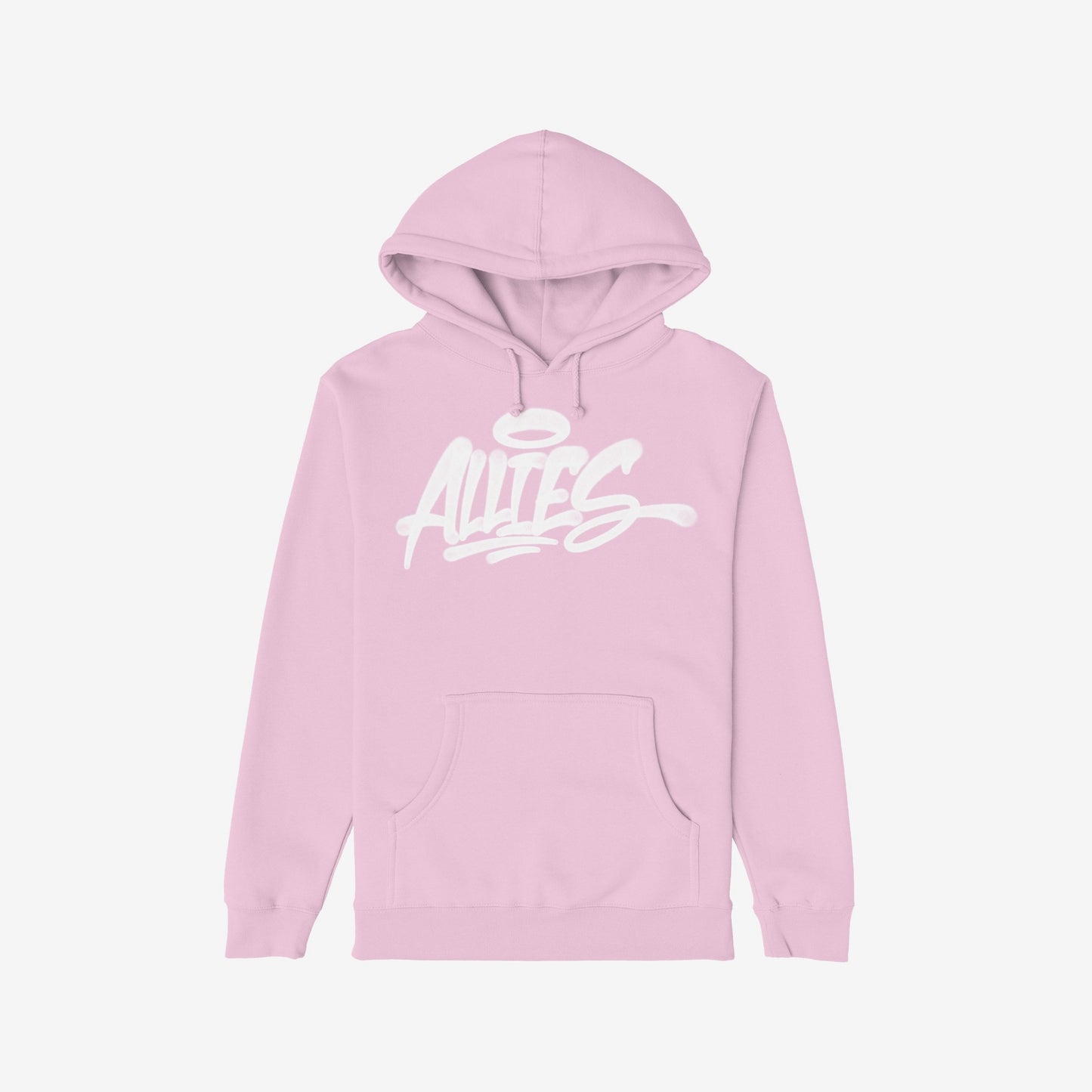 Allies Handstyle Hoodie Pink by Strange Allies