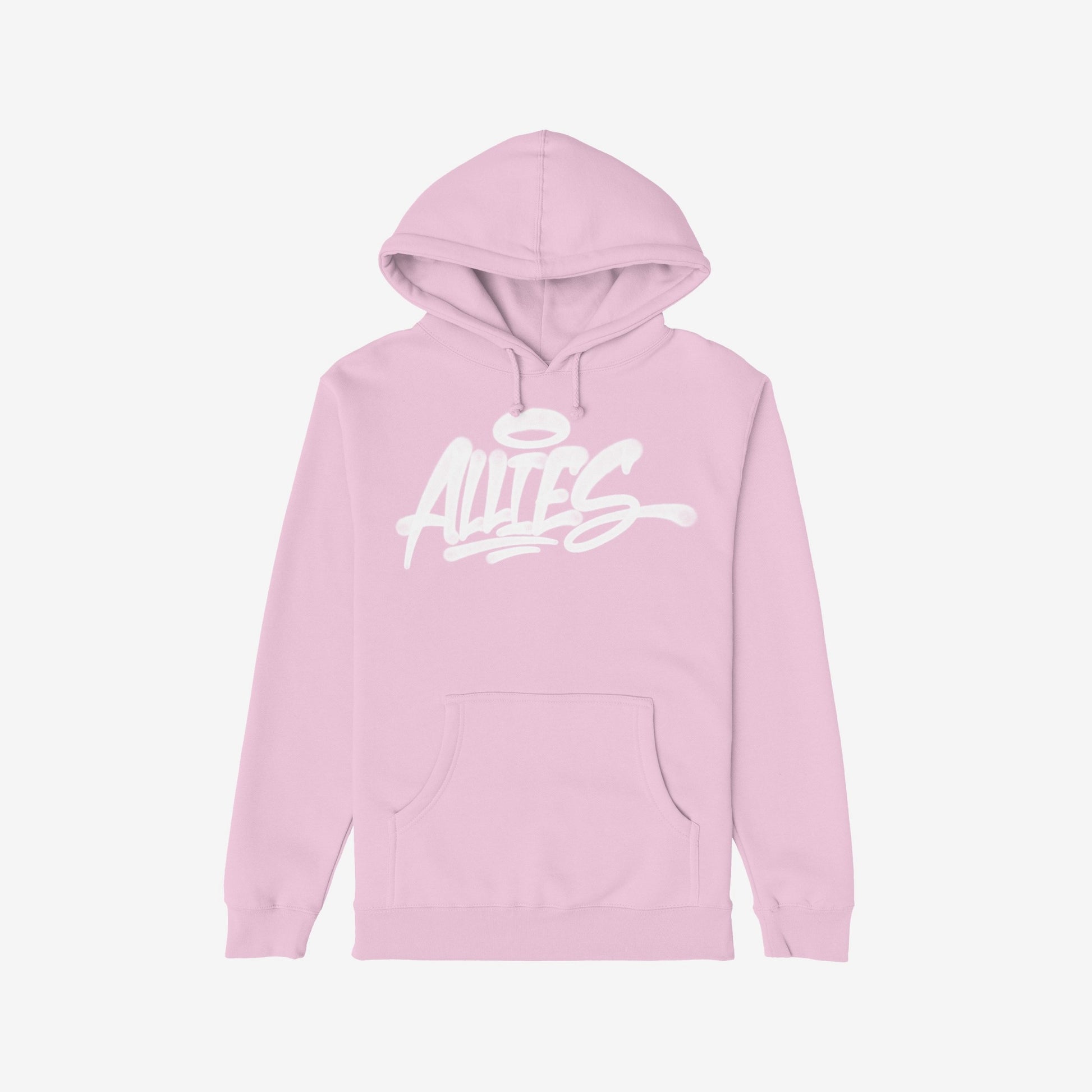 Allies Handstyle Hoodie Pink by Strange Allies