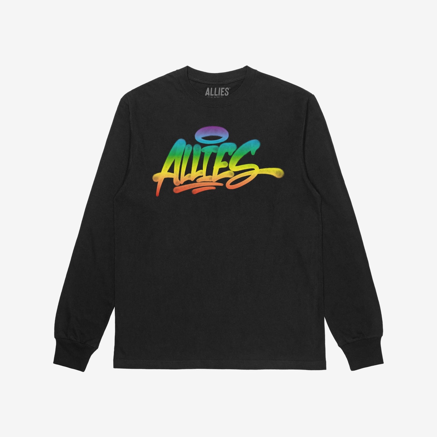 Allies Rainbow Handstyle T-shirt