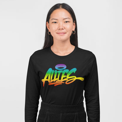 Allies Rainbow Handstyle T-shirt