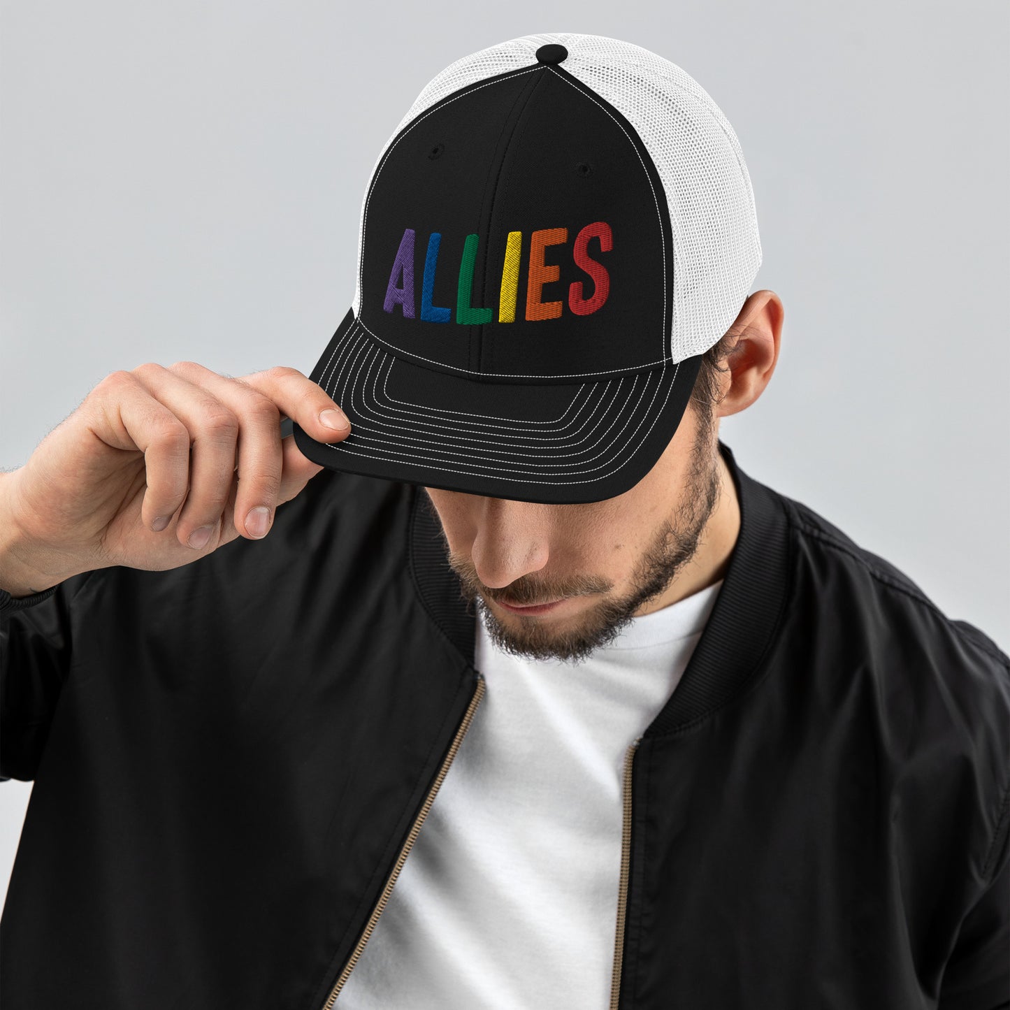 Allies Rainbow Hat