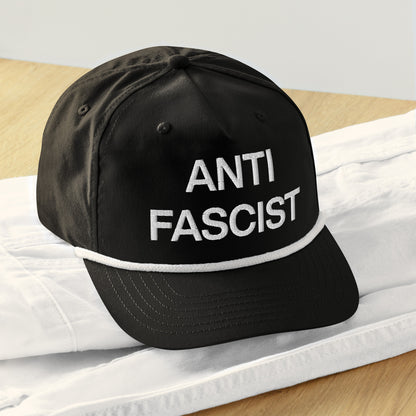 Anti Fascist Golf Hat by Strange Allies