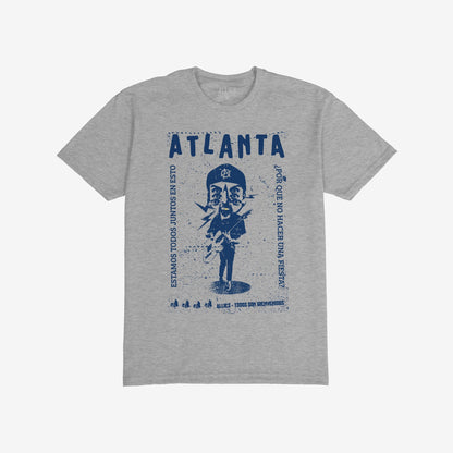 Atlanta Punk T-shirt Heather Gray by Strange Allies