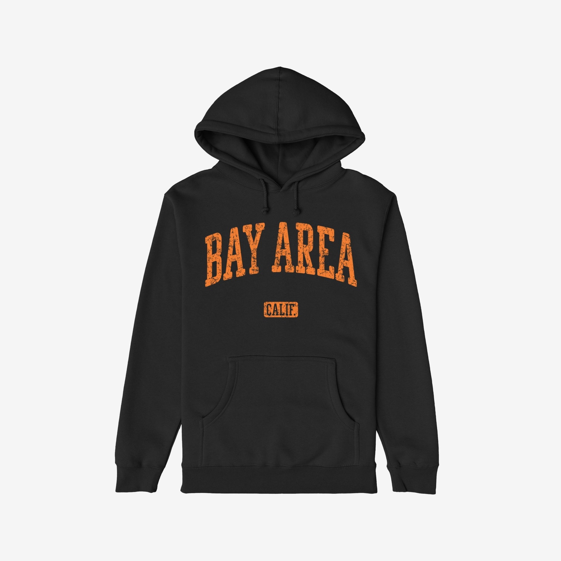 Bay Area Hoodie Black by Strange Allies