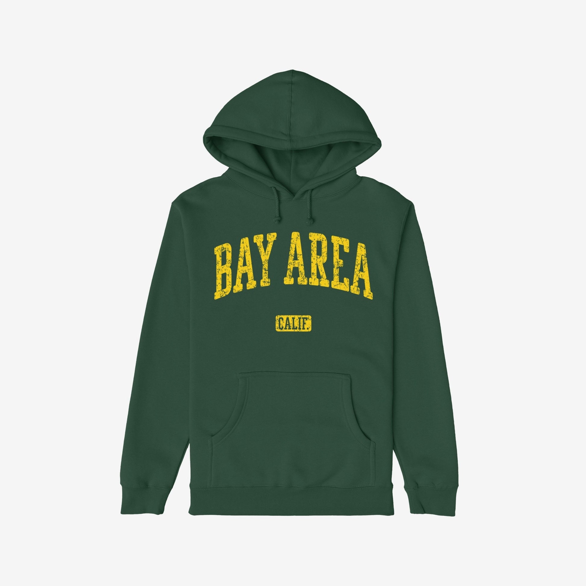 Bay Area Hoodie Dark Green by Strange Allies