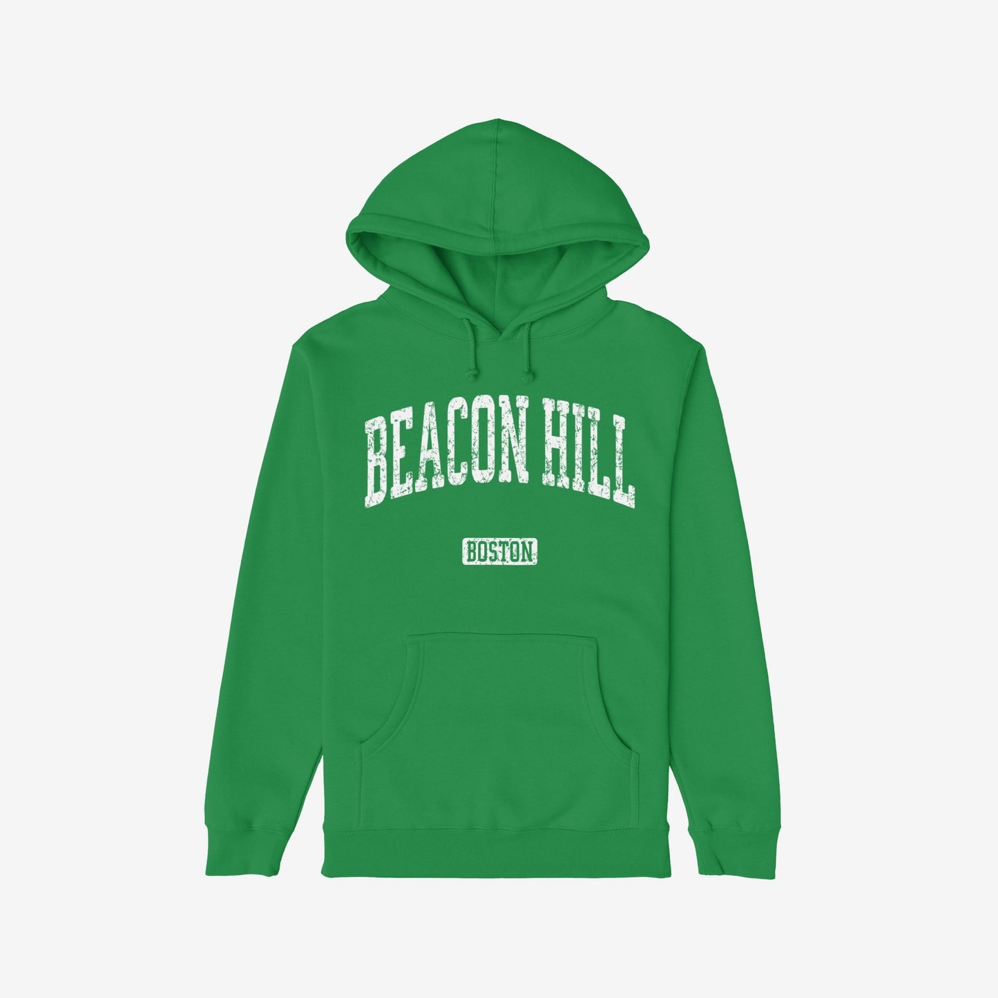 Beacon Hill Boston Hoodie Kelly Green by Strange Allies