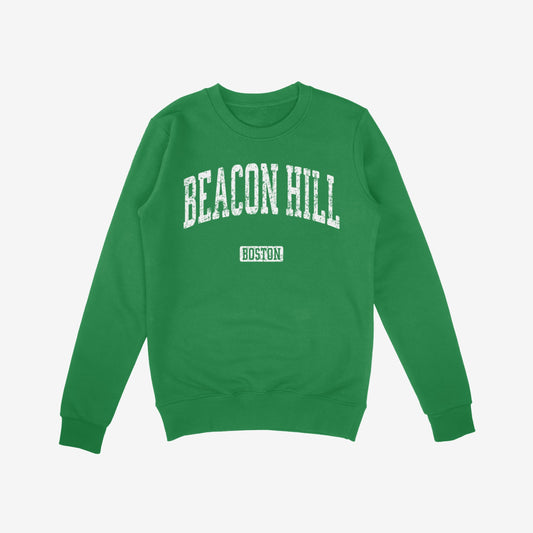 Beacon Hill Boston Sweatshirt Kelly Green by Strange Allies