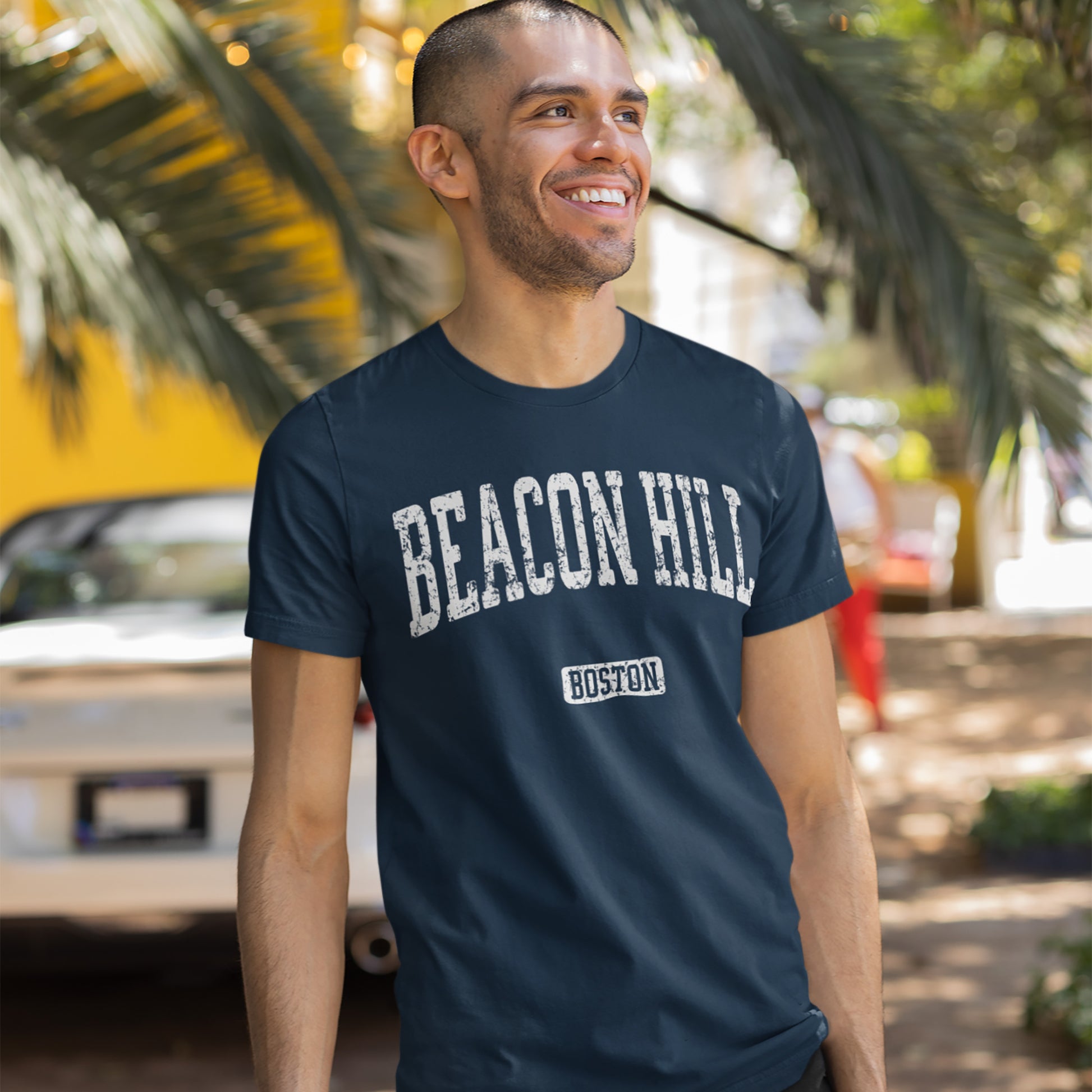 Beacon Hill Boston T-shirt by Strange Allies