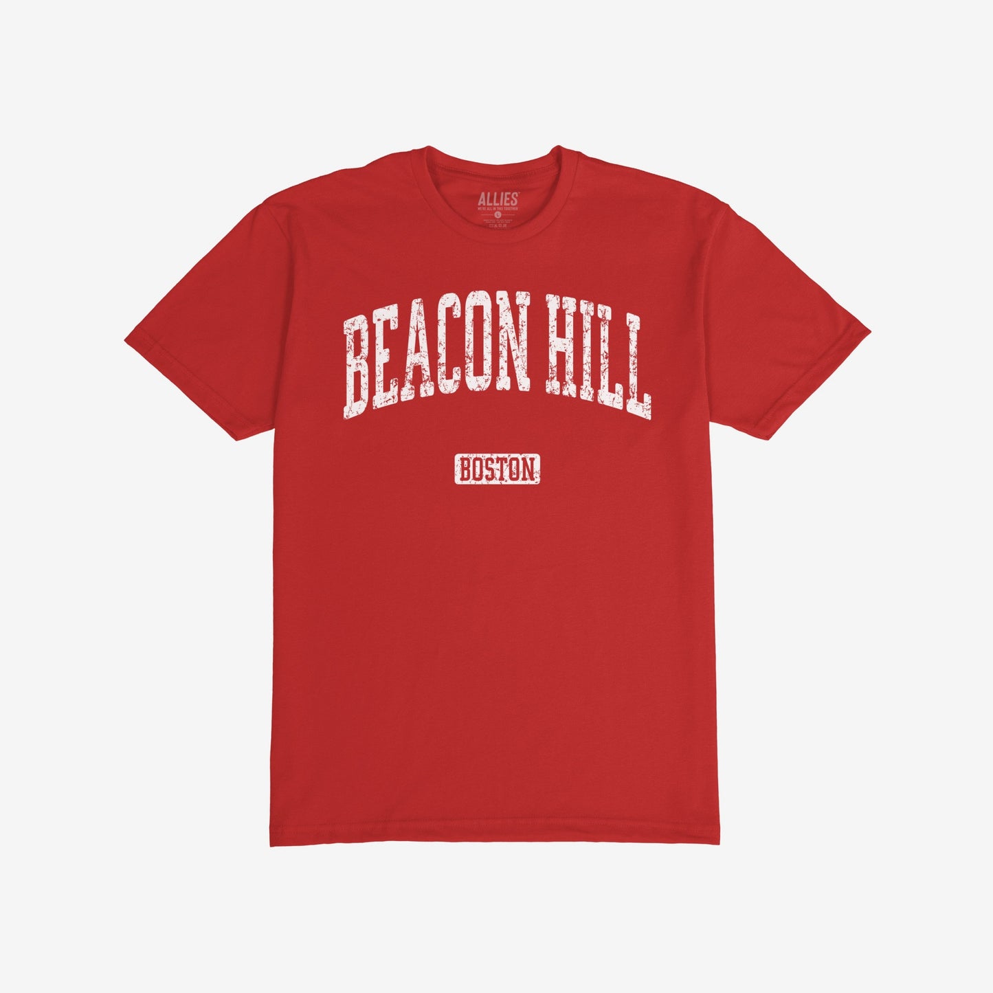 Beacon Hill Boston T-shirt by Strange Allies