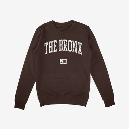 Bronx 718 Sweatshirt Brown by Strange Allies