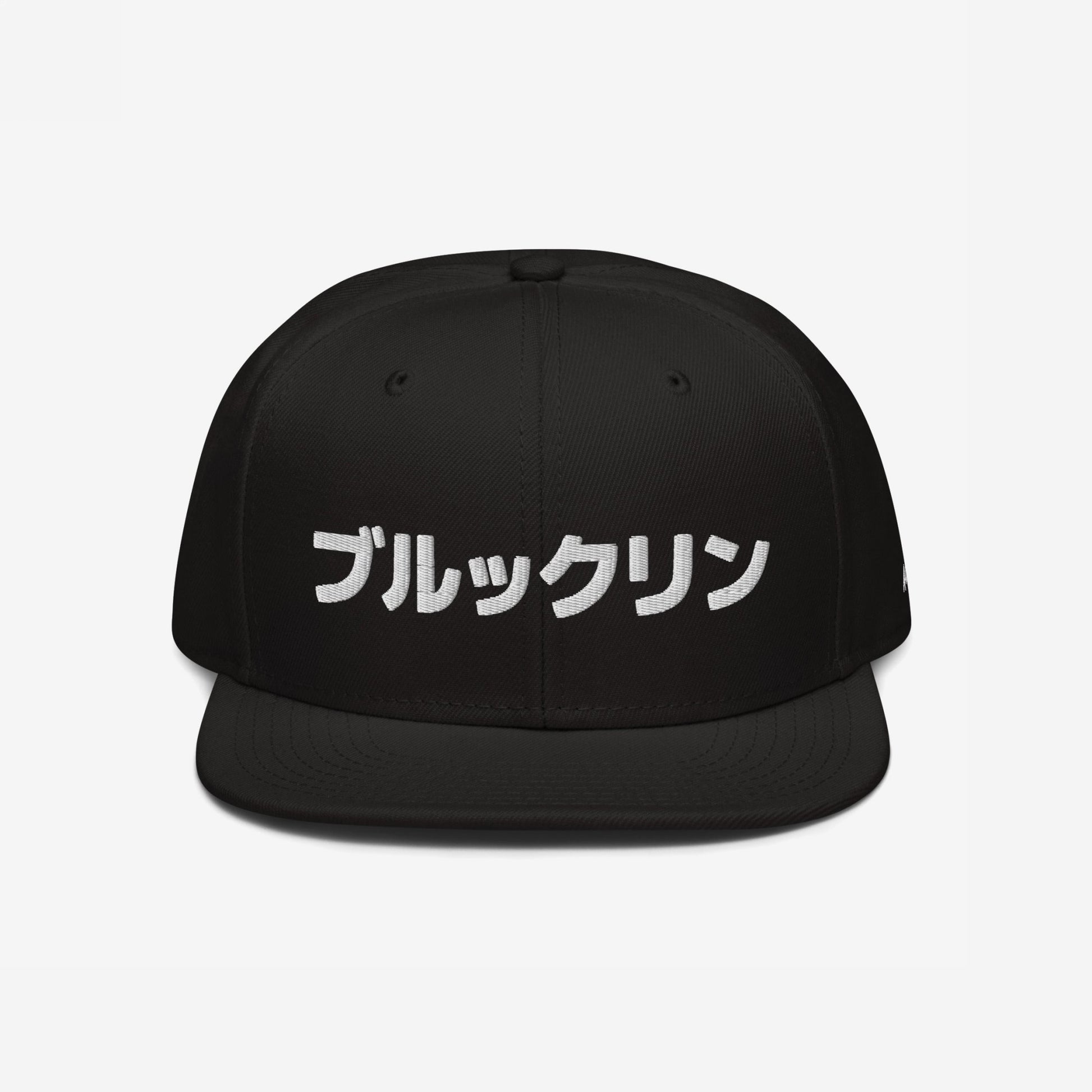 Brooklyn Japanese Hat Snapback Hat Black by Strange Allies