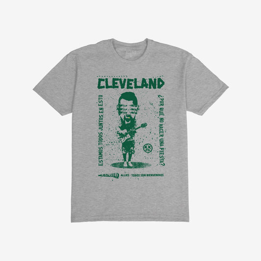 Cleveland Punk T-shirt Heather Gray by Strange Allies