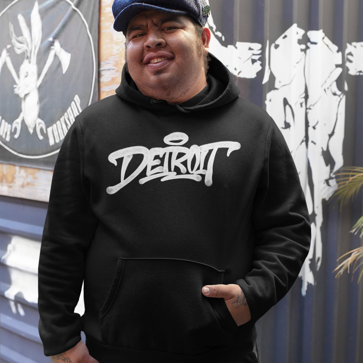 Detroit Handstyle Hoodie by Strange Allies