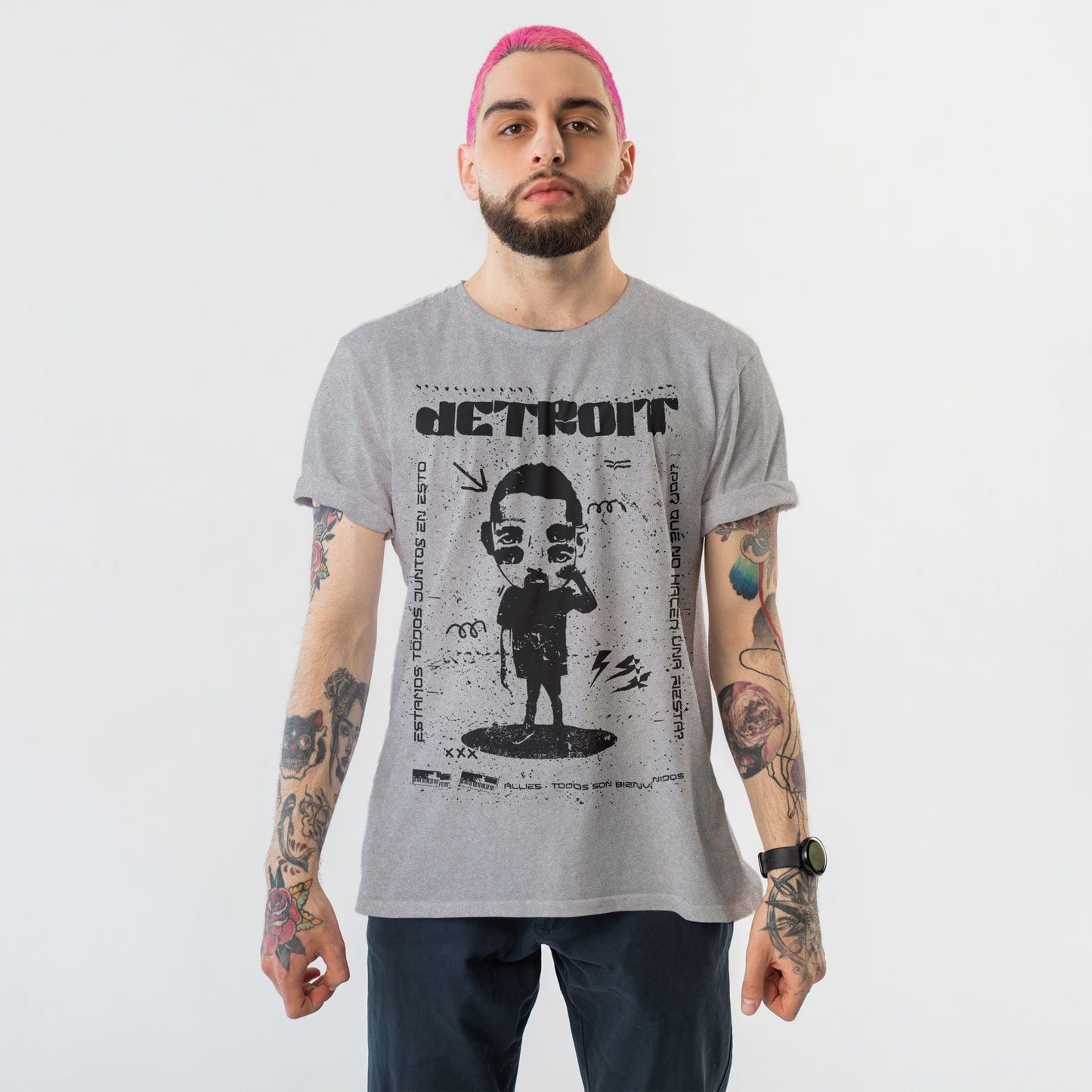 Detroit Punk T-shirt by Strange Allies