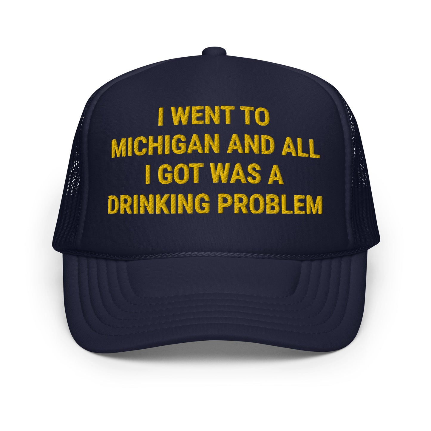 CUSTOM Drinking School Vintage Trucker Hat