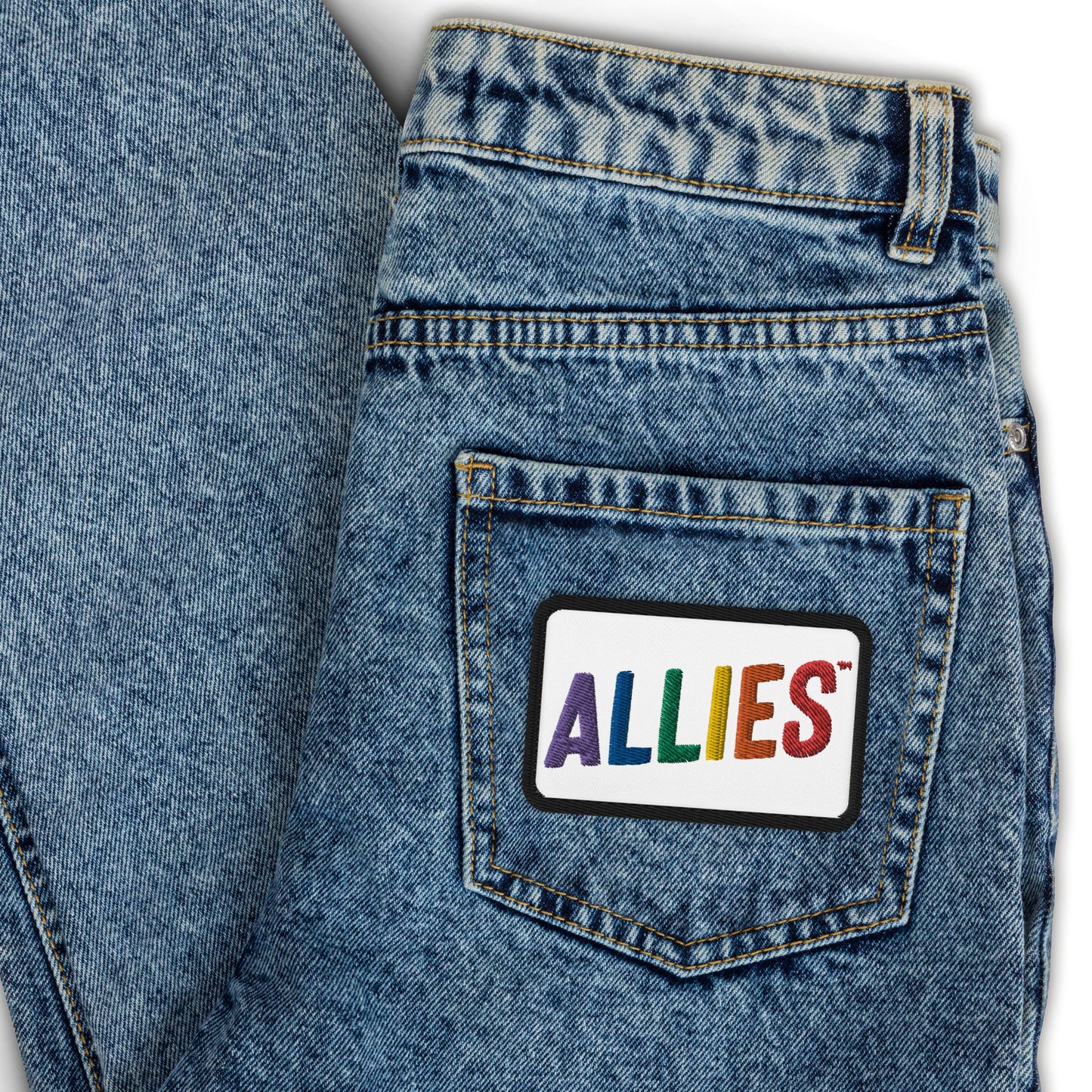 Dim Gray Allies Rainbow Patch Strange Allies