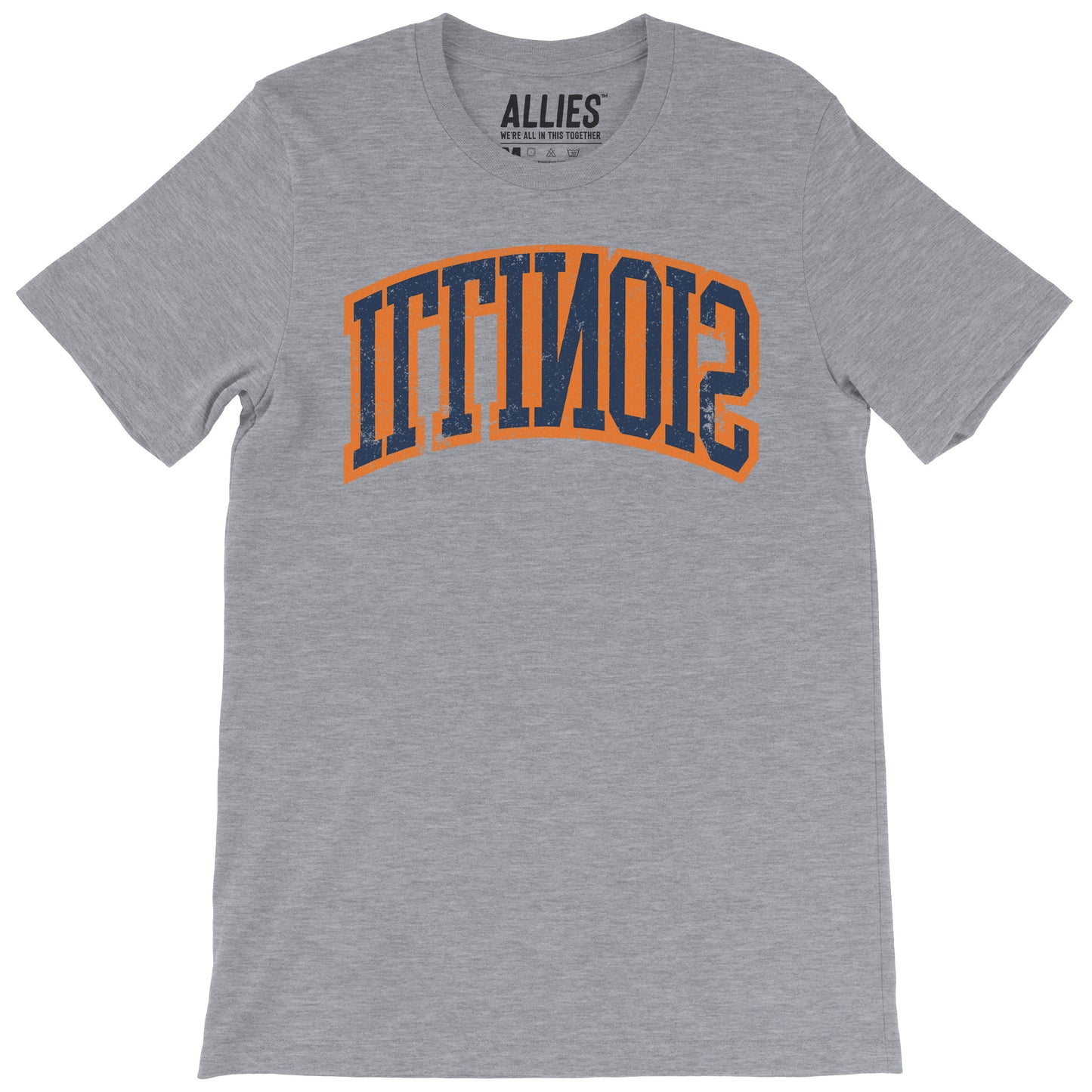 Illinois Flipped T-shirt