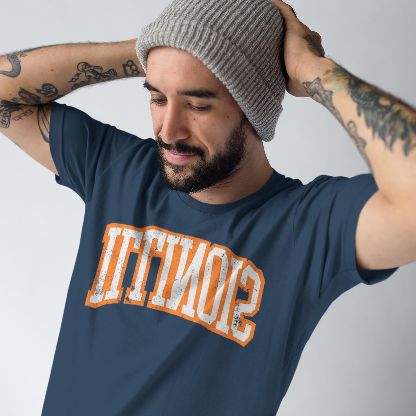 Illinois Flipped T-shirt by Strange Allies