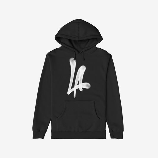 LA Handstyle Hoodie Black by Strange Allies