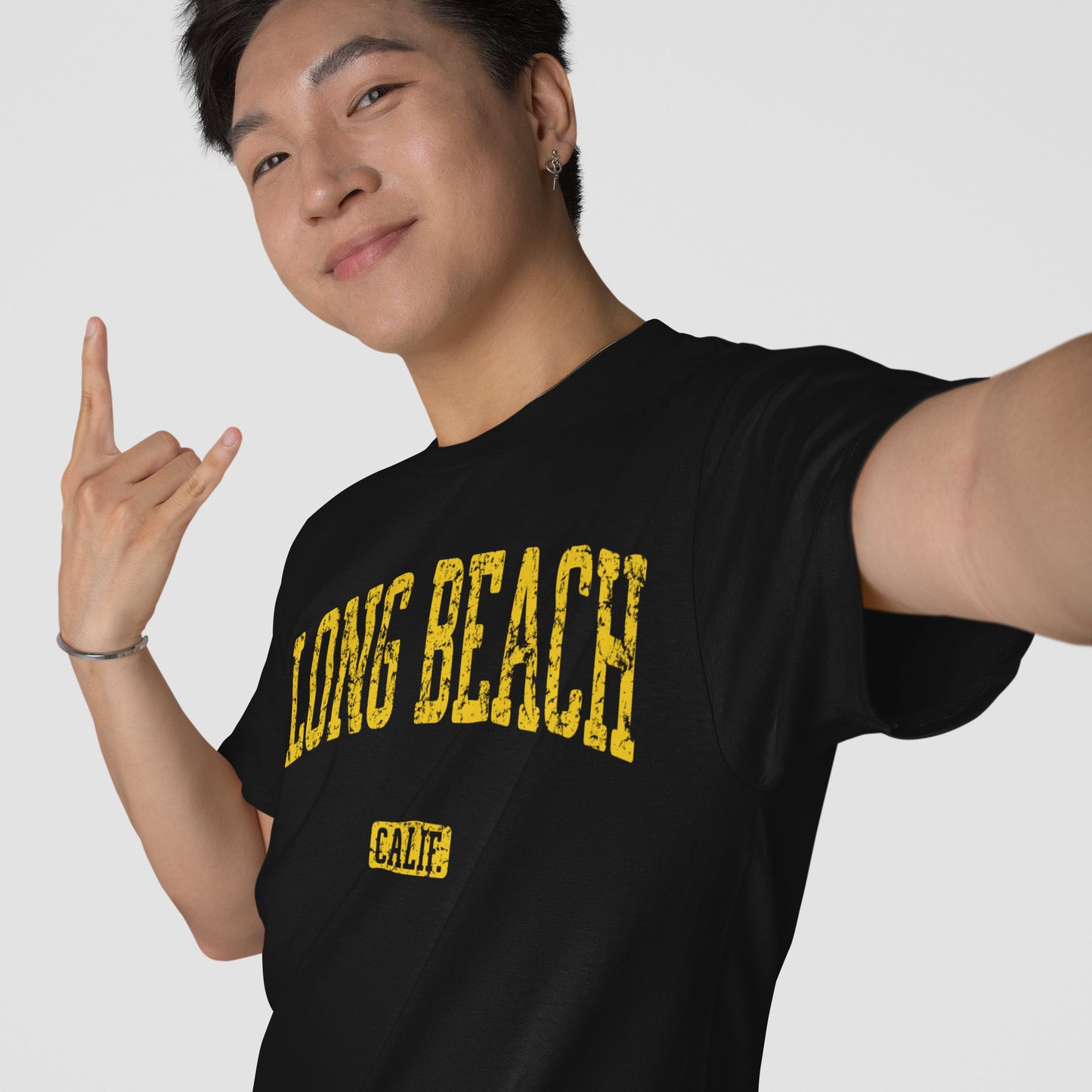 Long Beach California T-shirt by Strange Allies