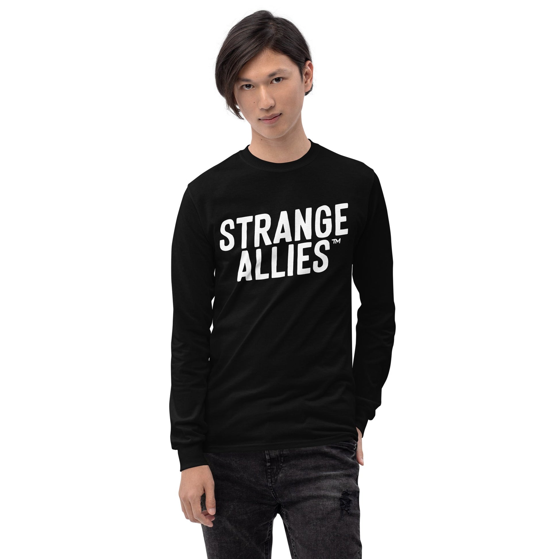 Black Strange Allies T-shirt Strange Allies