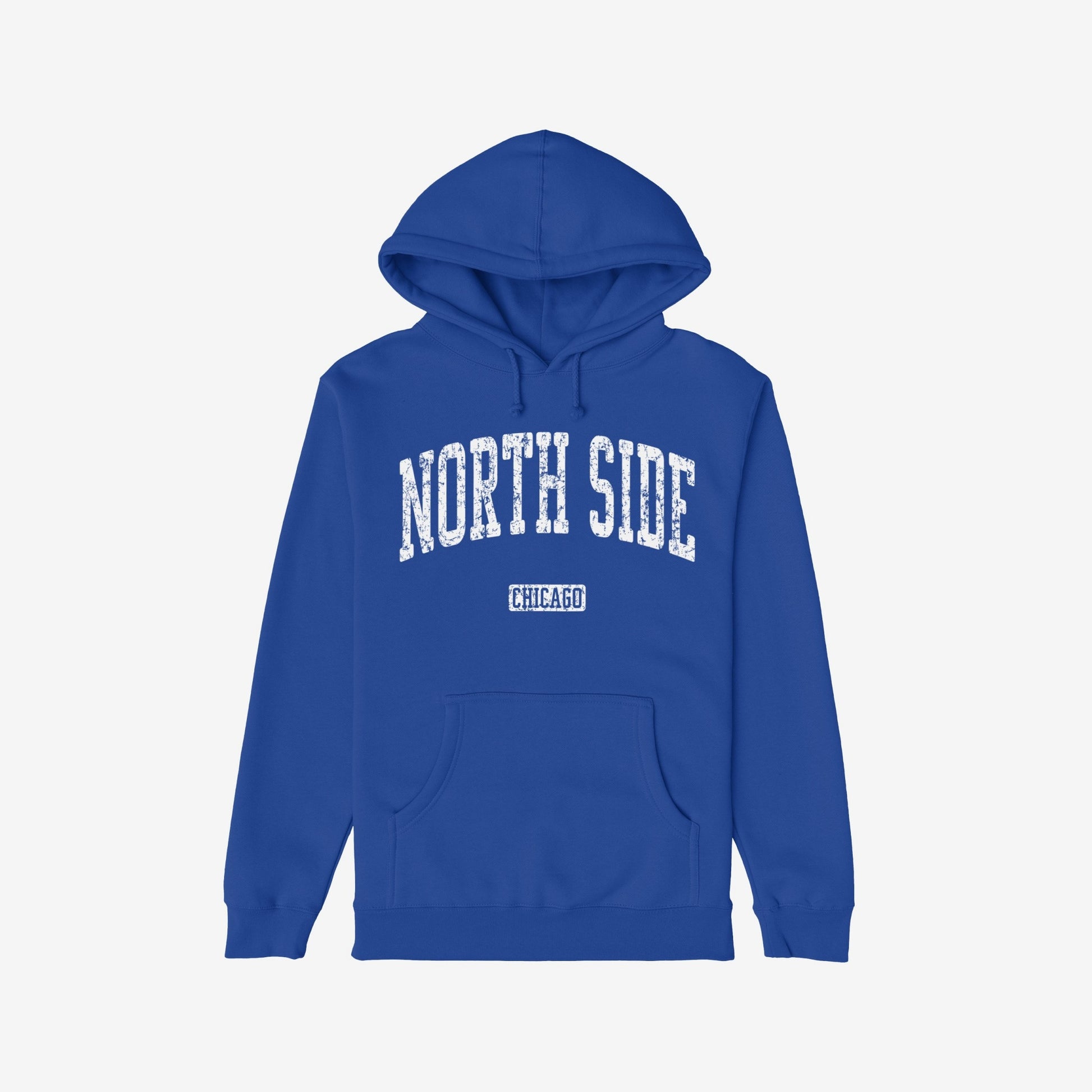 North Side Chicago Hoodie Royal Blue by Strange Allies