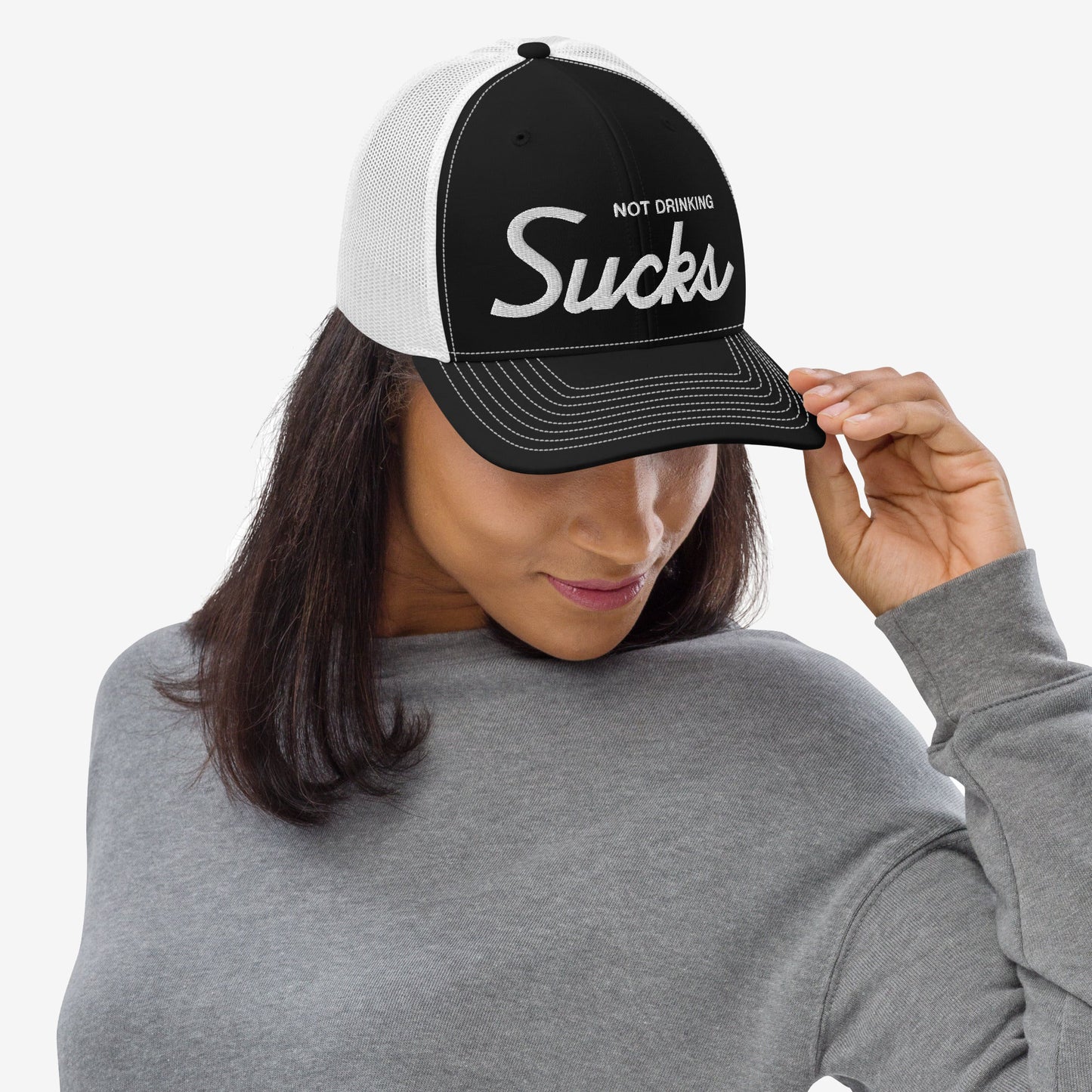 Not Drinking Sucks Hat