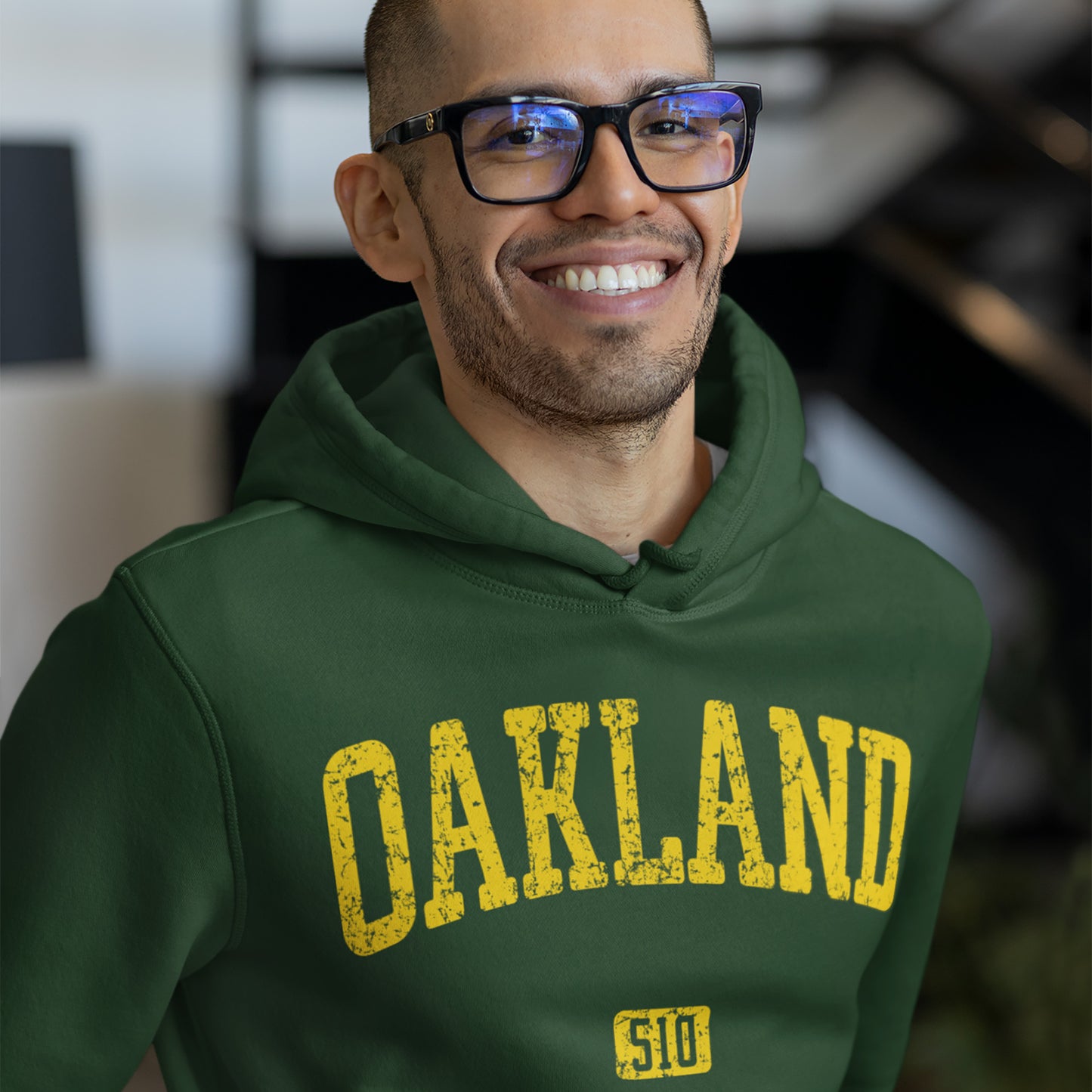 Oakland 510 Hoodie by Strange Allies