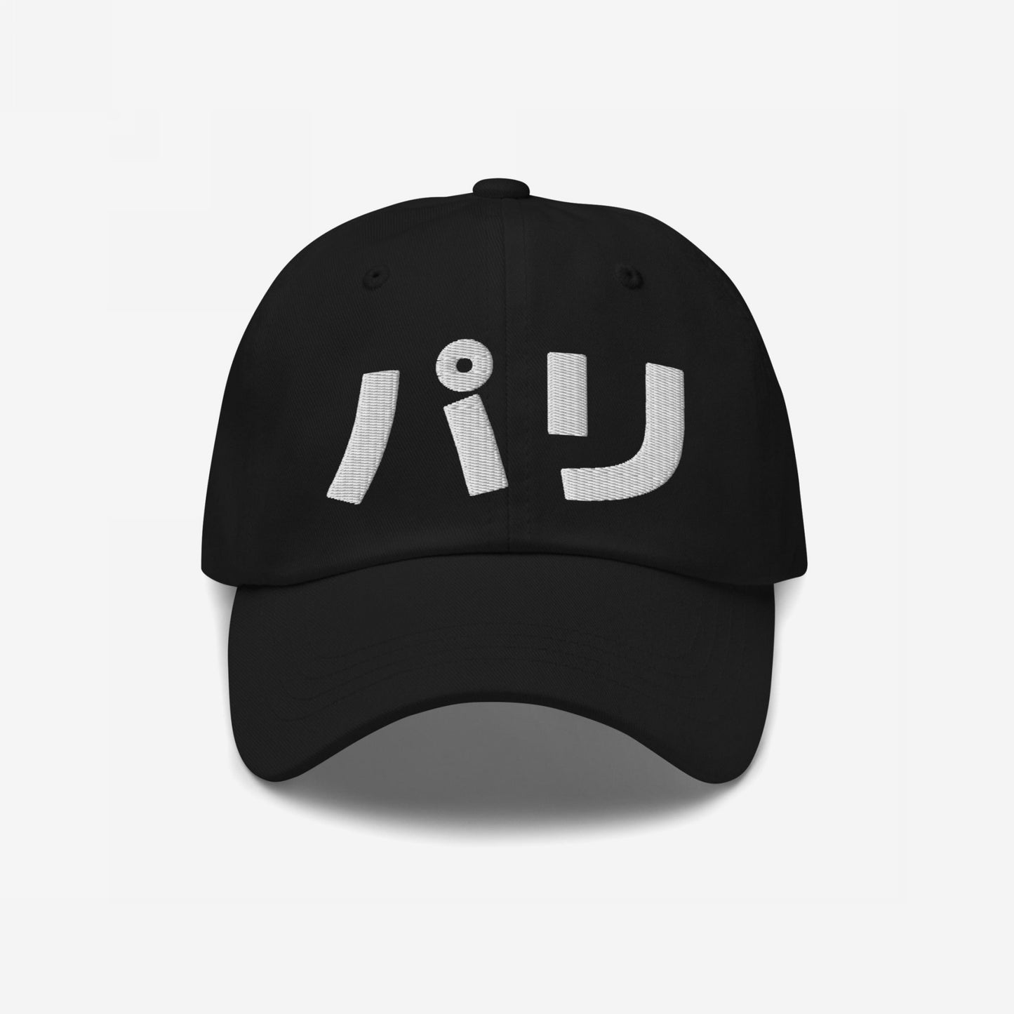 Paris Japanese Hat Dad Hat Black by Strange Allies