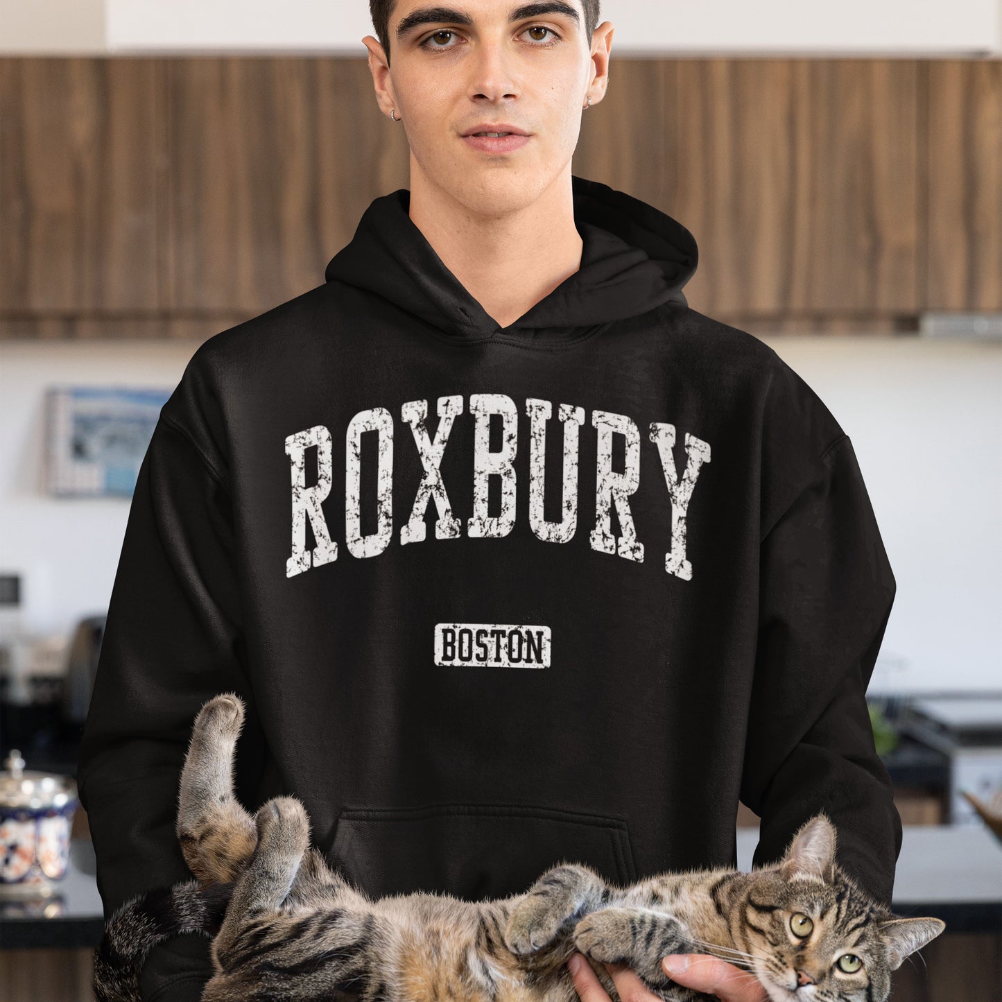 Roxbury Boston Hoodie by Strange Allies