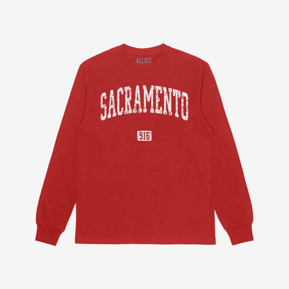 Sacramento 916 T-shirt by Strange Allies