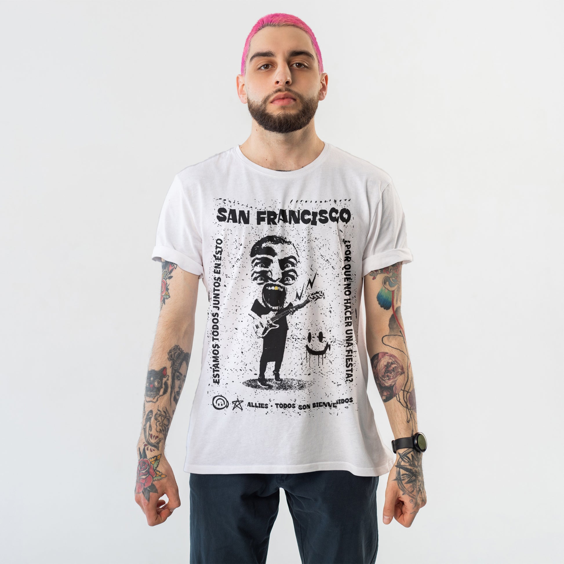 San Francisco Punk T-shirt by Strange Allies