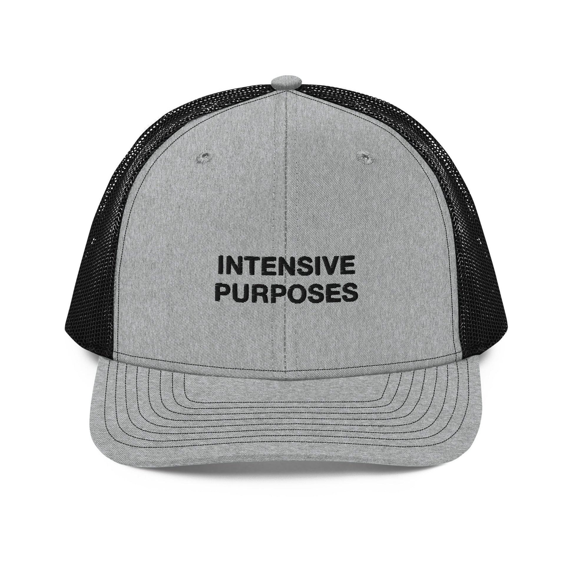 Dark Gray Intensive Purposes Hat Strange Allies