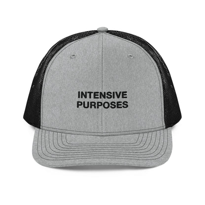 Dark Gray Intensive Purposes Hat Strange Allies