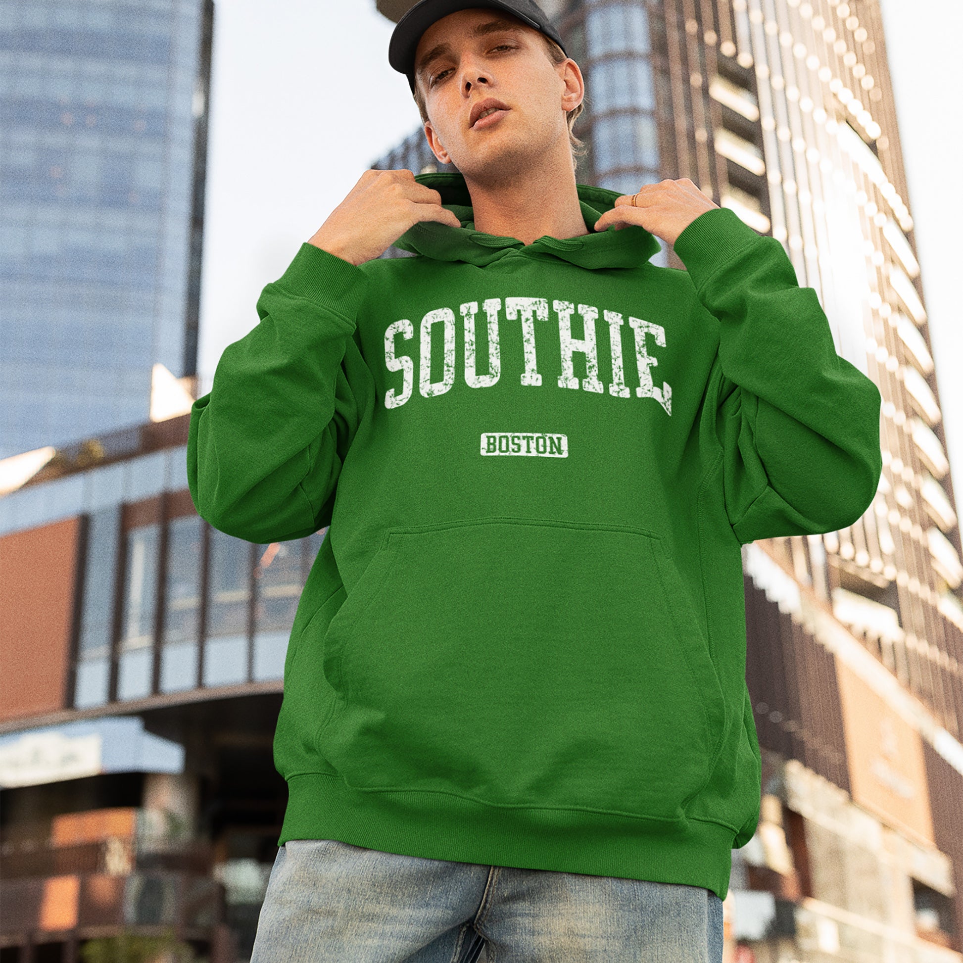 Southie Boston Hoodie by Strange Allies