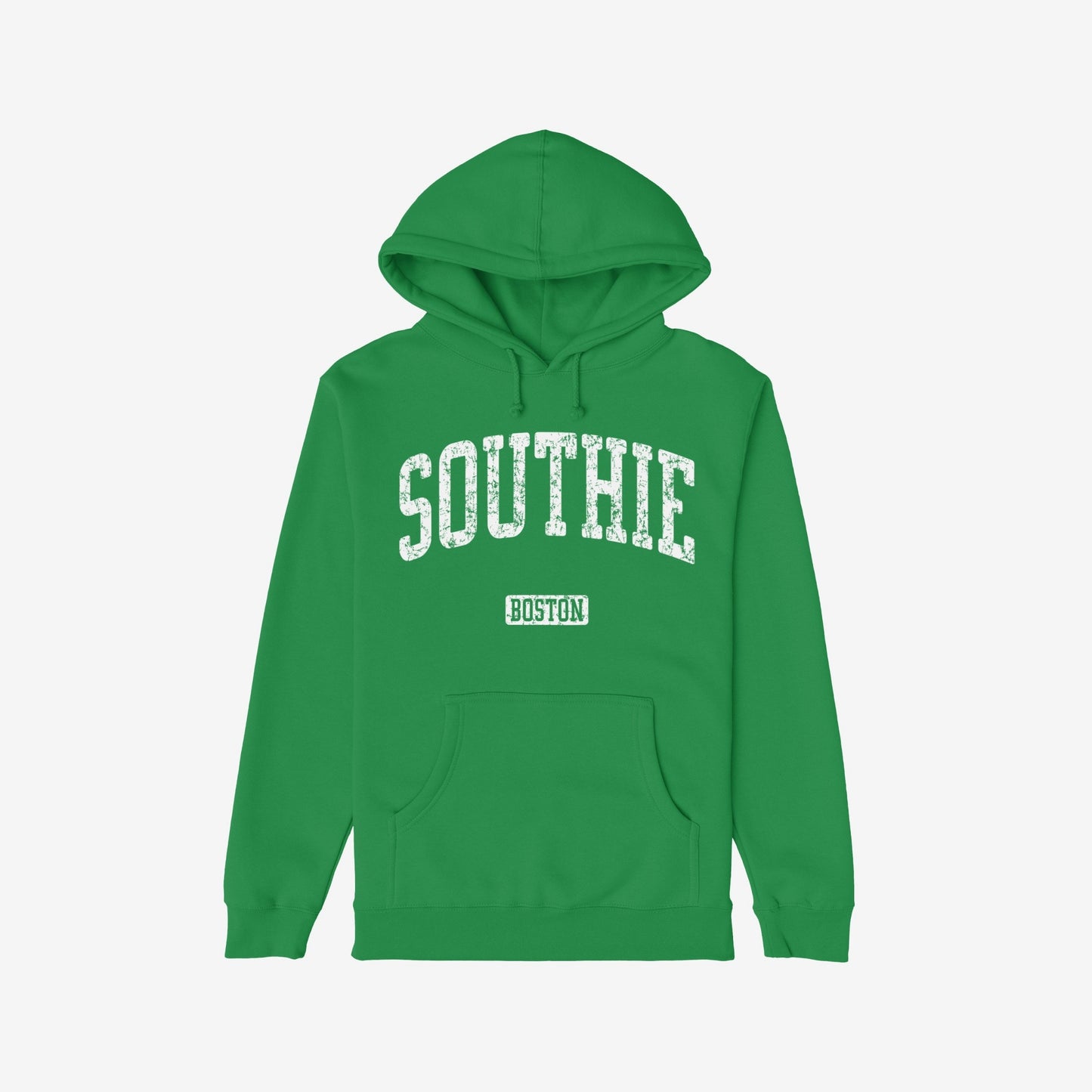 Southie Boston Hoodie Kelly Green by Strange Allies