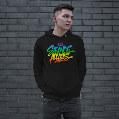 Strange Allies Rainbow Handstyle Hoodie