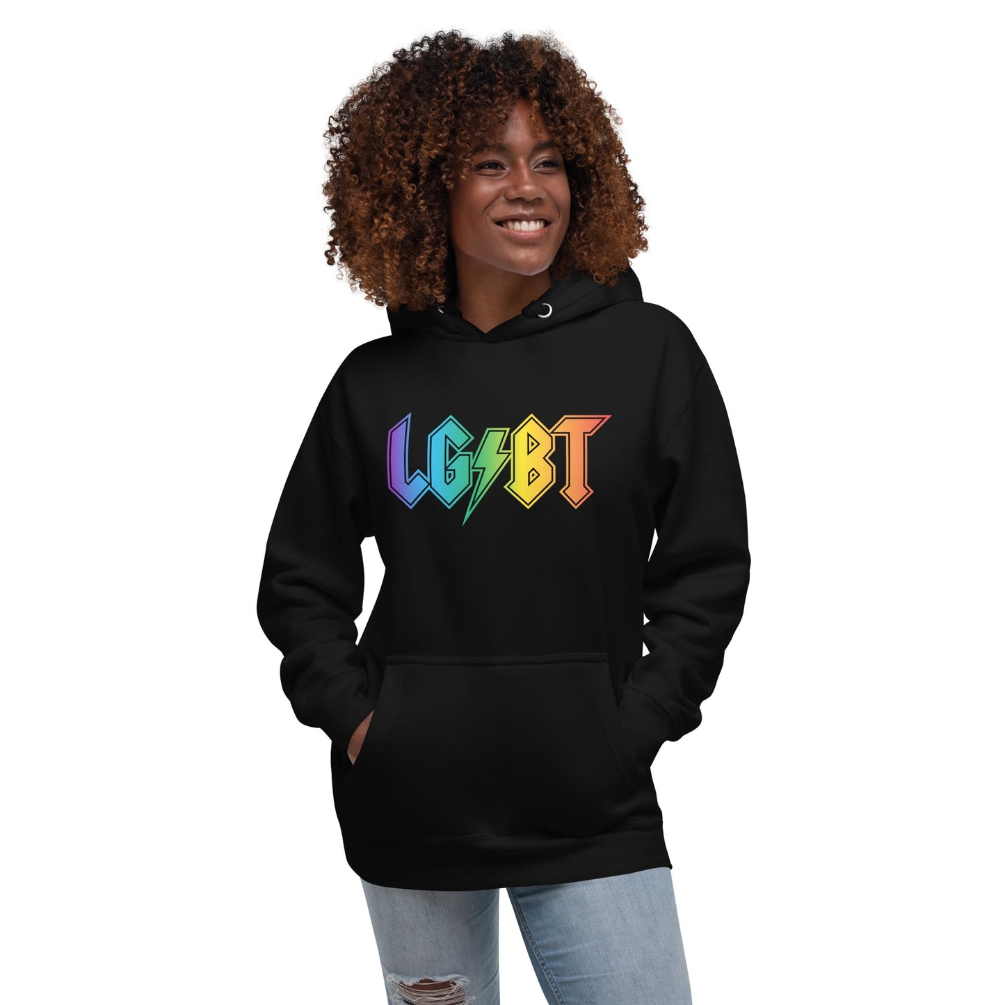 Black LGBTQ Rocks Sweatshirt Strange Allies