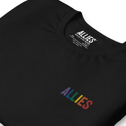 Allies Rainbow Embroidered T-shirt